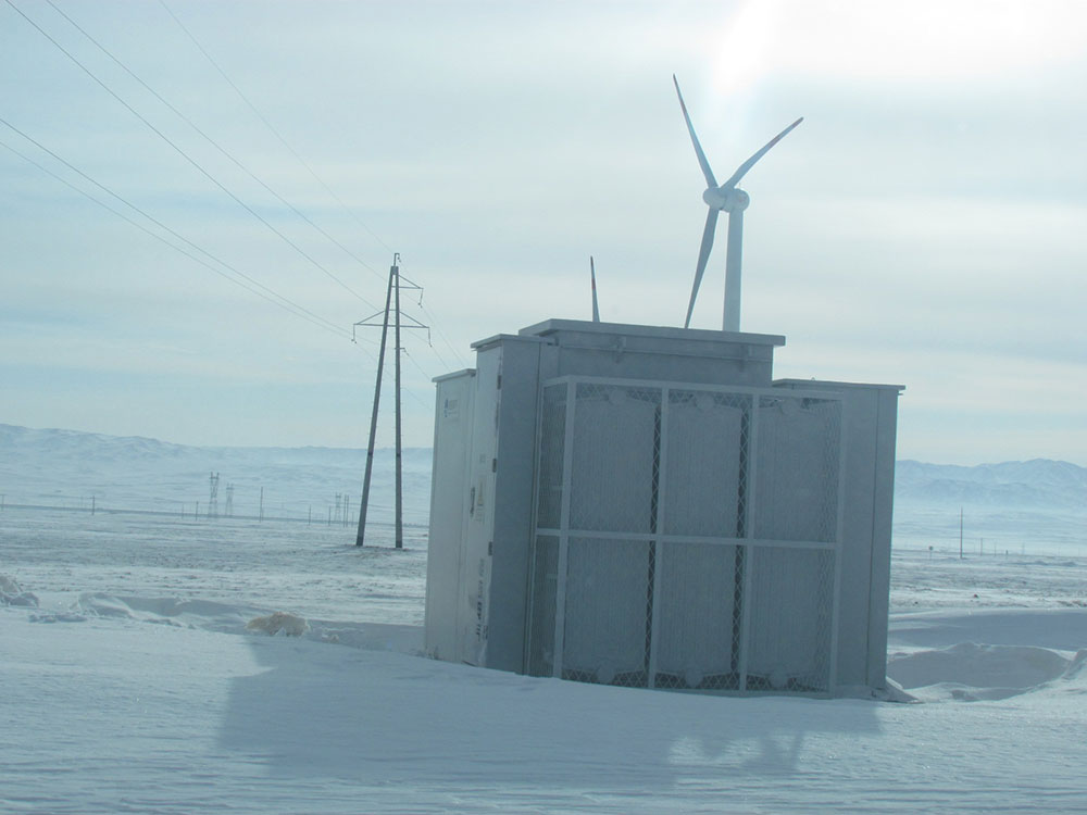 中廣核瑪依塔斯風(fēng)電場(chǎng)